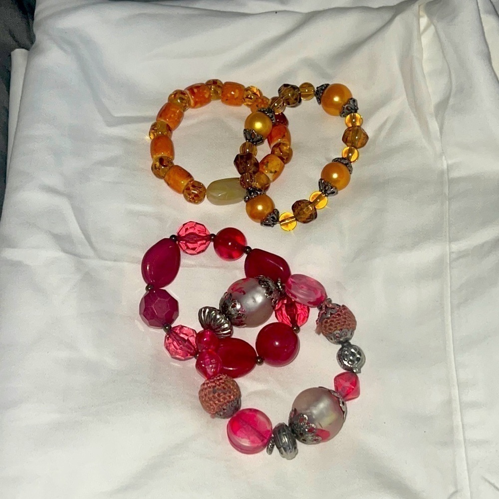 4 vintage bracelets